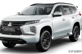 新车 | 海外售价约合人民币25万元，三菱帕杰罗·劲畅黑色系列发布图片