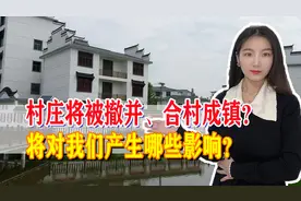 中央一号文件公布，农村村庄将被撤并、合村成镇？什么情况？图片