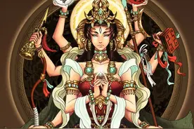 神仙中地位最高的宝妈——斗姆元君：她生了两位天帝和北斗七星君图片