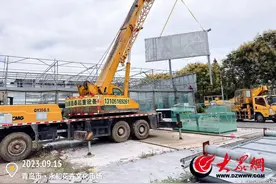 拆违亮剑见成效|永和花卉市场今日启动违建拆除，预计9月底完成拆除图片
