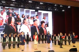 国科大青岛附属实验学校2022-2023学年度第二学期开学典礼图片