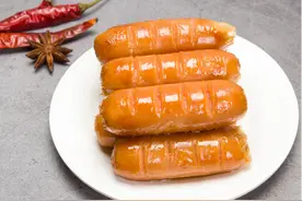 想吃火腿肠不用出去买，教你在家做，干净美味零添加，全家人爱吃图片