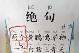 一行白鹭上青天，应该读“xing”还是“hang”？看完教材家长懵了图片