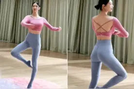 “第一美女”克拉拉大秀身材！转圈露出白皙美背，一双长腿好抢镜图片