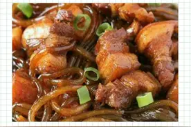 分享一款红烧肉炖粉条，软烂鲜香，肥而不腻，解馋味美下饭菜图片