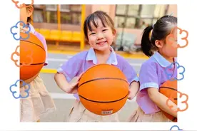 西安这所幼儿园每天户外活动至少2小时，萌宝篮球、足球玩得挺溜图片