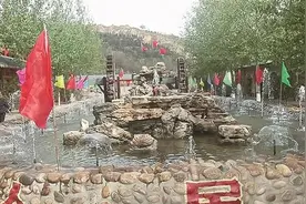 共赴一场春天的约会——孝义曹溪河欢乐城鲜花节欢乐启幕图片