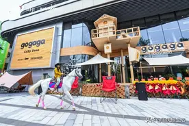 儿童节南滨路白马闪现，约你一起过家家图片