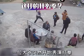 你们能看出来这打的是什么拳吗？#功夫 #农村生活 #打拳 #游戏 #接地气 #大爷 @DOU+上热门视频封面