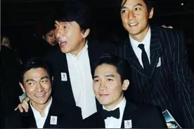 神仙合影！吴彦祖晒与成龙刘德华梁朝伟旧照，男神同框画面养眼图片