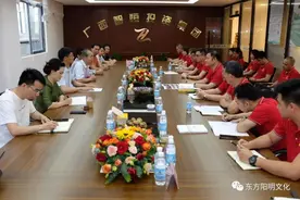 阳明文化委员会王梅林会长应邀赴广西智恒集团考察座谈图片