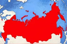 俄罗斯很猛，但实际并没有那么大，俄罗斯到底有多大图片