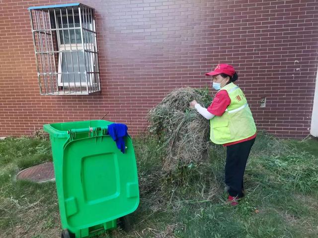 东湖新技术开辟区豹澥街分类专班黄金堂社区开展清洁家园活动