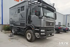 270马力配10挡AMT，全车气囊悬架，汕德卡C5H挂蓝牌，C1也能开图片