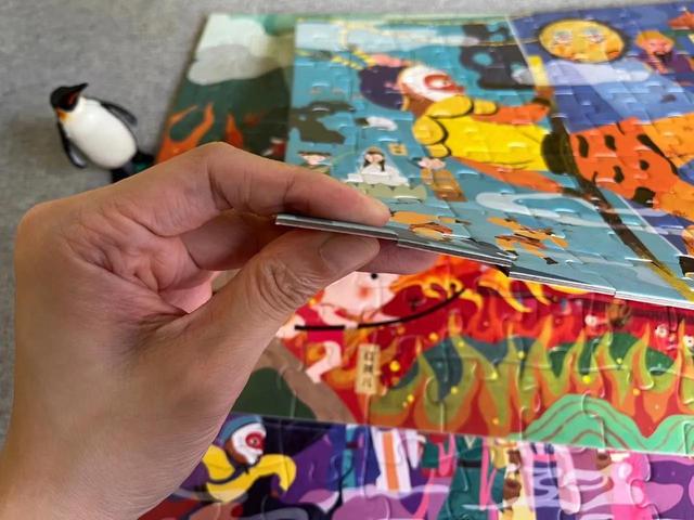 这个西游记题材的拼图我可太爱了