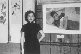 著名女画家孙多慈：与徐悲鸿十年相恋无果，晚年在家为徐守孝三年图片
