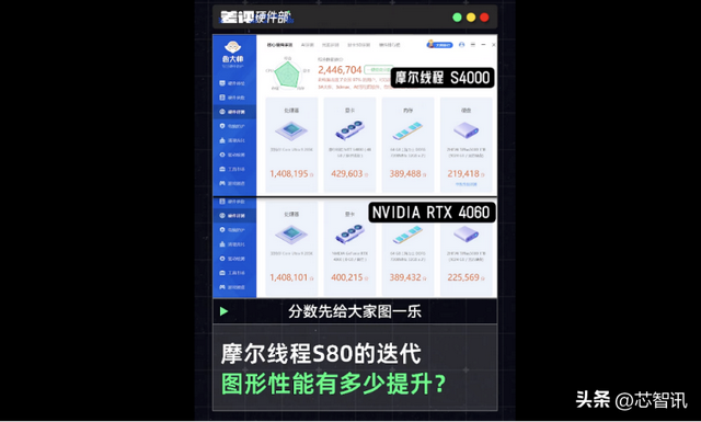 摩尔线程S90曝光，性能对标RTX4060
