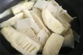 竹笋焯水后怎么保存？教你几个好方法，脆嫩新鲜有食欲图片