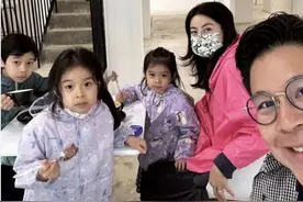 同样是豪门，为何郭晶晶频频晒娃正脸，李嘉诚何猷龙不让孩子露面图片
