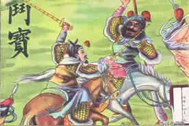 《左传春秋：临潼斗宝》第八回 伍子胥大战柳展雄 周景王鸣金停夜战图片