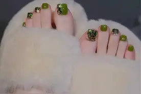 美甲♥不灵不灵美脚丫图片