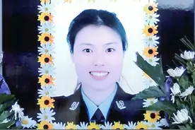 最美女警马彩凤：33岁为保护群众被撞身亡，上万群众来为其送行图片