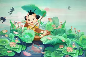 15位嬉戏于古诗词中儿童，是多么的天真无邪，多么的活泼可爱……图片