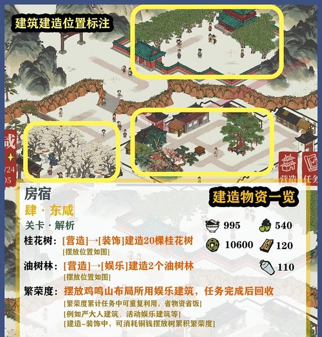 江南百景图东宫苍龙房宿攻略