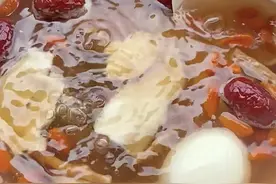 三宝汤适合脸色不够白里透红的女孩子喝的（养生美颜系列）图片