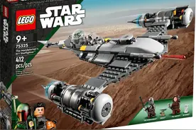 云玩乐高75325曼达洛人N-1型星际战斗机，还有一只可爱的尤达宝宝图片