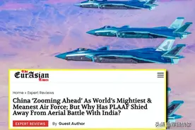 印媒：中国怕惨败，不敢与印度开战，中国空军太弱，打不过印空军图片
