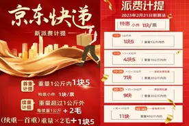 京东快递调整小哥派费 几家欢喜几家愁图片