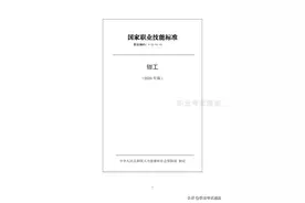 国家职业技能标准-钳工-2020年版图片