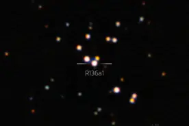 这是目前已知最大恒星的清晰照片，由双子座南方望远镜拍摄图片