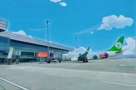 贵阳机场泰国曼谷国际航班顺利复航图片