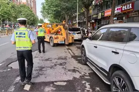 西安交警：下大力气解决“停车难”！图片