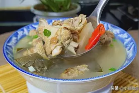 秋天要多喝汤，手把手教你制作酸萝卜老鸭汤，营养丰富又好喝图片