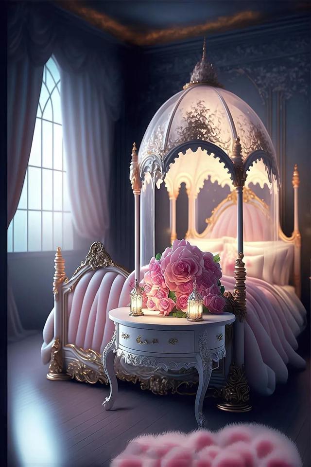 梦幻小屋，属于公主的房间