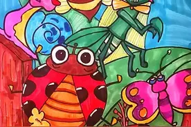 “喜迎二十大 童心绘环保” 全市中小学生环保绘画大赛作品赏析（12）图片