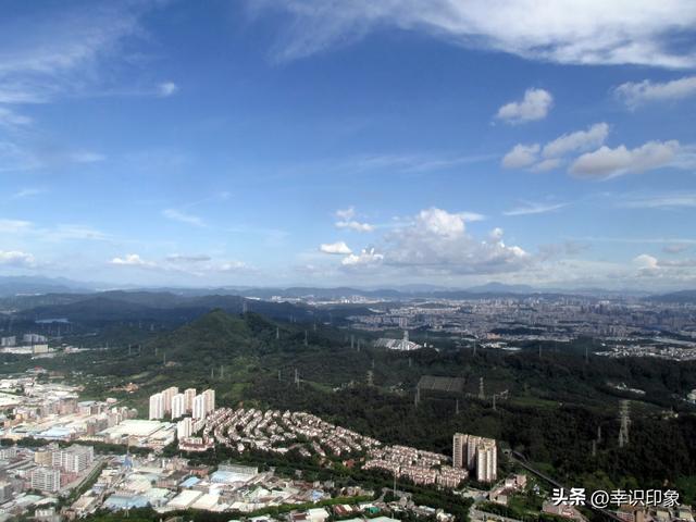 行摄：东莞长安莲花山顶拍摄大美东莞