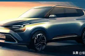 新车 | 听说过没见过，全新起亚Carens佳乐官方设计草图曝光图片