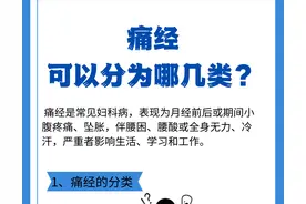 痛经可以分为哪几类？图片