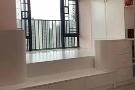 全屋定制落地实拍，高颜值跳色搭配图片