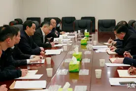 刘海军与仙桃市市长孙道军一行座谈图片