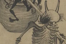 八幅《鬼趣图》流传至今，作者称能看到鬼？为何第九幅时突然收手图片