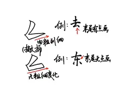 什么是特殊笔画？又有哪些书写技巧及规律图片