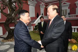 澳门特区行政长官贺一诚会见国家生态环境部部长黄润秋一行图片