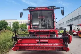 小麦收割机跑粮漏粮是都有什么原因？怎么调整？图片