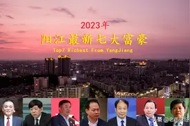 广东阳江2023年七大富豪，两人身家超百亿，凌霄老板跌出前三甲图片