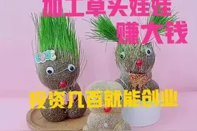 100个农村好项目(4):加工草头娃娃利润高，人人都能做图片